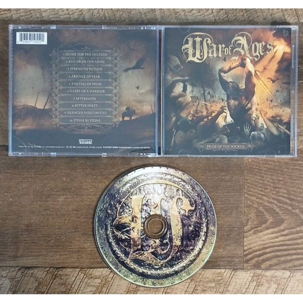 Pride of the Wicked by War of Ages (CD, 2006)